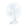 ACA Lighting stolní kulatý ventilátor, bílá, 40cm, AC 45W FANTPWH30