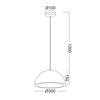 ACA Lighting Avantgarde závěsné svítidlo OD8064