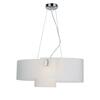 ACA Lighting závěsné svítidlo opálové sklo DOUBLE W15321