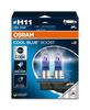 OSRAM H11 12V 75W PGJ19-2 COOL BLUE BOOST 5500K 2ks NO ECE 62211CBB-2HB