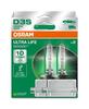 OSRAM D3S 35W PK32d-5 ULTRA LIFE 10 let záruka 2ks 66340ULT-2HB