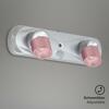 BRILONER LED noční lampička 18,6 cm 2x0,17W 17lm stříbrná BRI 2275-024