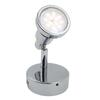 BRILONER LED bodové svítidlo pr. 8 cm 1xGU10 4,8W 400lm chrom BRI 2992-018