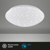 BRILONER LED stropní svítidlo hvězdné nebe, pr. 28 cm, 12 W, bílé BRI 3360-016