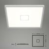 BRILONER Slim svítidlo LED panel, 42 cm, 3000 lm, 22 W, stříbrná BRI 3393-014