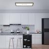 BRILONER Slim svítidlo LED panel, 58 cm, 2700 lm, 22 W, černá BRI 3394-015