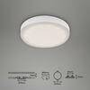 BRILONER 3ks sada LED vestavné svítidlo, pr. 7,5 cm, 3 W, 350 lm, bílé IP44 BRI 7061-436