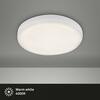 BRILONER LED vestavné svítidlo, pr. 10 cm, 6 W, 700 lm, bílé IP44 BRI 7062-416