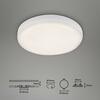 BRILONER LED vestavné svítidlo, pr. 10 cm, 6 W, 700 lm, bílé IP44 BRI 7062-416