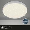 BRILONER LED stropní svítidlo hvězdné nebe, pr. 38,7 cm, 24,5 W, stříbrná BRI 7075-414