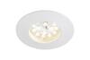 BRILONER LED vestavné svítidlo, pr. 7,5 cm, bílé IP44 BRI 7204-016