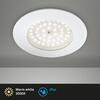 BRILONER LED vestavné svítidlo, pr. 10 cm, 10,5 W, bílé IP44 BRI 7206-016