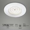 BRILONER LED vestavné svítidlo, pr. 10 cm, 10,5 W, bílé IP44 BRI 7206-016