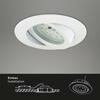 BRILONER 3ks sada LED vestavné svítidlo, pr. 8,2 cm, 4,8 W, bílé BRI 7209-036