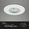 BRILONER 3ks sada LED vestavné svítidlo, pr. 7,5 cm, 5,5 W, bílé IP44 BRI 7231-036