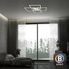 BRILONER CCT LED stropní svítidlo, 72,4 cm, 50 W, 5500 lm, hliník BRILO 3515-019