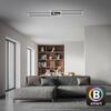 BRILONER LED stropní svítidlo, 110 cm, 40 W, 5200 lm, černá BRILO 3538-015