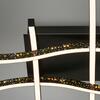 BRILONER LED nástěnné a stropní svítidlo, 64,5 cm, 24 W, 2800 lm, černá BRILO 3718-045
