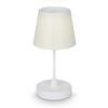 BRILONER LED venkovní stolní lampa s dotykovým vypínačem, pr.30 cm, LED modul, 3 W, 340 Lm, bílé IP44 BRILO 7032-416