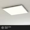 BRILONER Svítidlo LED panel, 59,5 cm, 4100 lm, 38 W, bílé BRILO 7192-016