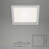 BRILONER CCT svítidlo LED panel, 29,5 cm, 1800 lm, 18 W, matný chrom BRILO 7370-014