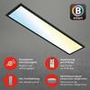 BRILONER CCT svítidlo LED panel, 100 cm, 28 W, 3000 lm, černá BRILO 7385-015
