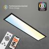 BRILONER CCT svítidlo LED panel, 100 cm, 28 W, 3000 lm, černá BRILO 7385-015