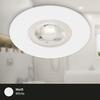 BRILONER LED vestavná svítidla, pr.9 cm, 4x LED, 4,9 W, 480 lm, matná bílá IP44 BRILO 7998-046