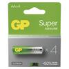 EMOS Alkalická baterie GP Super AA (LR6), 4 ks B01214