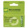 EMOS Nabíjecí baterie GP Recharge 2100 AA (HR6) 4ks B27214