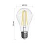 EMOS LED žárovka Filament A60 / E27 / 5,9 W (60 W) / 806 lm / teplá bílá ZF5140