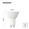 EMOS LED žárovka Classic MR16 / GU10 / 7 W (60 W) / 806 lm / teplá bílá ZQ8E42