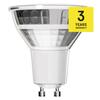 EMOS LED žárovka Classic MR16 stříbrná / GU10 / 3 W (32 W) / 345 lm / teplá bílá ZQ8E17