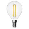 EMOS LED žárovka Filament Mini Globe / E14 / 1,8 W (25 W) / 250 lm / neutrální bílá ZF1D03