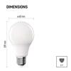 EMOS LED žárovka Classic A60 / E27 / 9,5 W (75 W) / 1055 lm / Neutrální bílá ZQ5E53