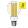 EMOS LED žárovka Filament A70 / E27 / 18 W (150 W) / 2452 lm / neutrální bílá ZF5D83