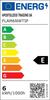 ACA Lighting LED FILAMENT E14 C35 s plamínkem 6W 4000K 230V AC 770lm RA80 FLAM6NWTIP