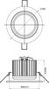 Light Impressions Deko-Light stropní vestavné svítidlo COB 95 CCT 24V DC 16,00 W 2500-6500 K 1118 lm bílá 565194