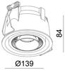 Deko-Light stropní vestavné svítidlo Uni II 33-34V DC 12,00 W 3000 K 1035 lm černá 565361