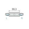 Deko-Light 3-fázový kolejnicový systém - D Line DALI elektr. prodlužovací spojení s napájením 710520