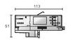 Deko-Light 3-fázový kolejnicový systém - D Line DALI 3-fázový adaptér pro montáž svítidel, bílá 710539