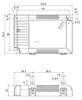 Meanwell napájení DIM, Multi CC, LCM-60KN - KNX konstantní proud 500/600/700/900/1050/1400 mA IP20 stmívatelné 2-90 VDC 60,3 W  862176