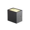 BIG WHITE SITRA CUBE WL LED venkovní nástěnné a stropní nástavbové svítidlo, antracit, IP44, 3000K, 10W 1002032