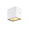 BIG WHITE SITRA CUBE WL LED venkovní nástěnné a stropní nástavbové svítidlo, bílá, IP44, 3000K, 10W 1002033