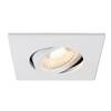 BIG WHITE (SLV) UNIVERSAL DOWNLIGHT kryt pro downlight IP20, výkyvný, hranatý, bílý 1007185