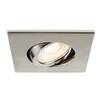 BIG WHITE (SLV) UNIVERSAL DOWNLIGHT kryt pro downlight IP20, výkyvný, hranatý, hliník 1007186