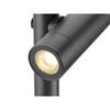 BIG WHITE (SLV) HELIA SLIM Pole Single LED, venkovní stojací lampa, černá IP65 3000K 1007868