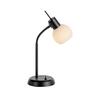 JUST LIGHT LED stolní lampa černá vypínač flexibilní nastavitelné 3000K LD 12156-18