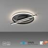 JUST LIGHT LED stropní svítidlo černé moderní design paměťová funkce SimplyDim 3000K LD 14130-18