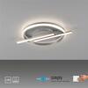 JUST LIGHT LED stropní svítidlo stříbrné paměťová funkce SimplyDim 3000K LD 14130-55